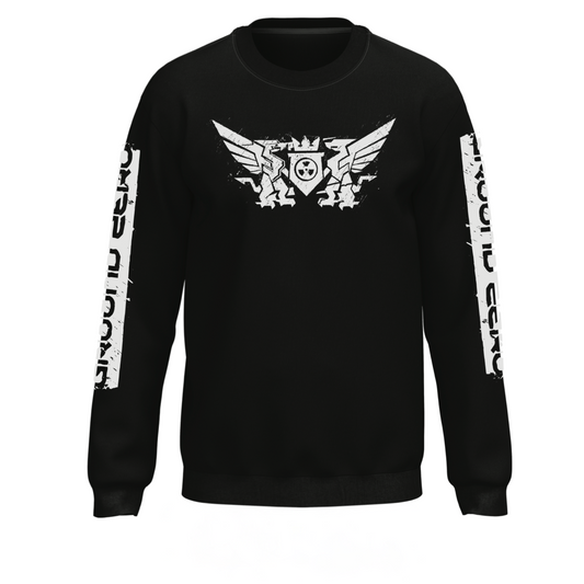 GROUND ZERO LONGSLEEVE RAVE BLACK