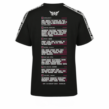 Ground Zero T-shirt Decoded line up black