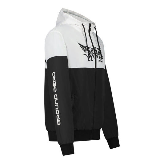 GROUND ZERO WINDBREAKER BLACK/WHITE